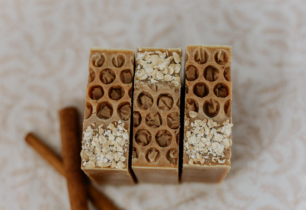 Spiced Honey Oat Goat Milk Soap