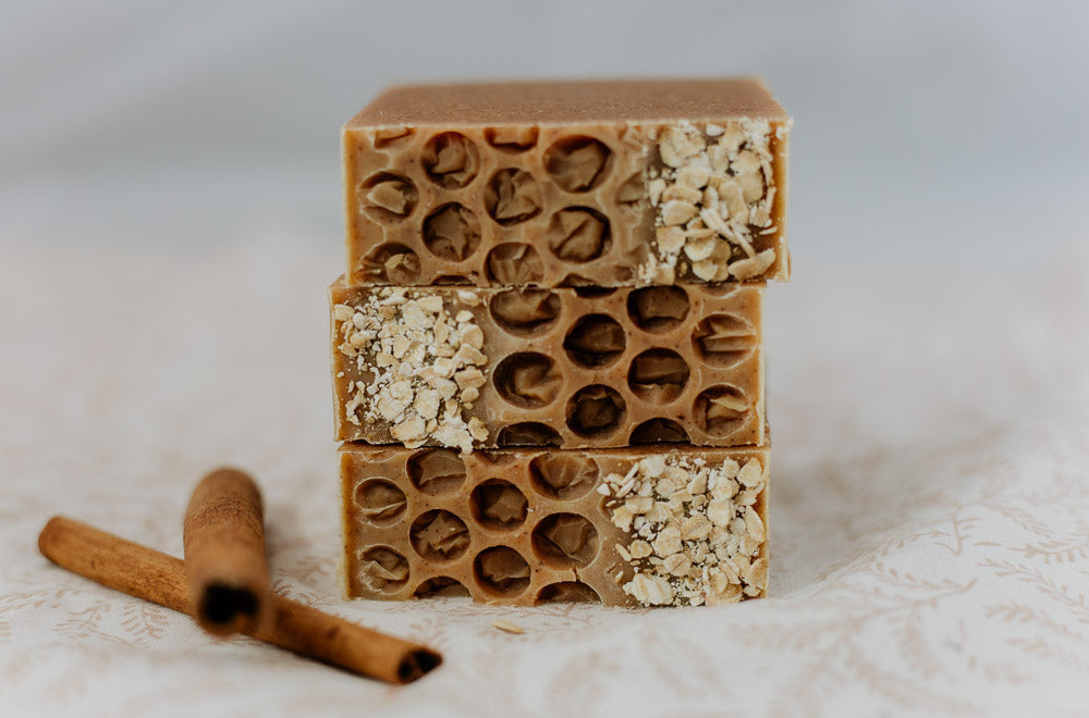 Spiced Honey Oat Goat Milk Soap