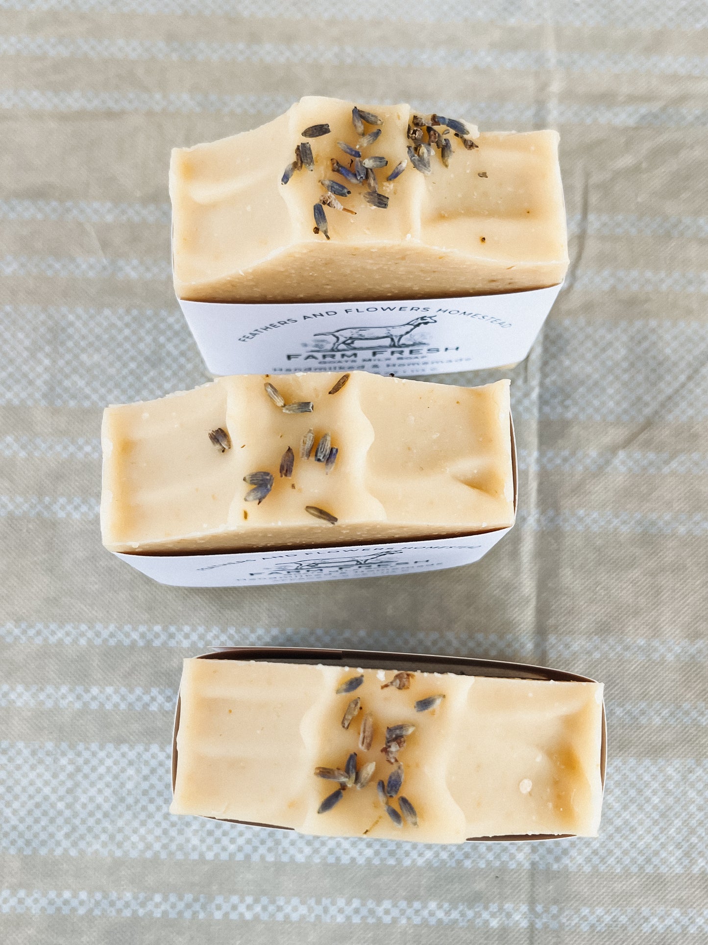 Farm Fresh Goat Milk Soap- Lavender and Orange