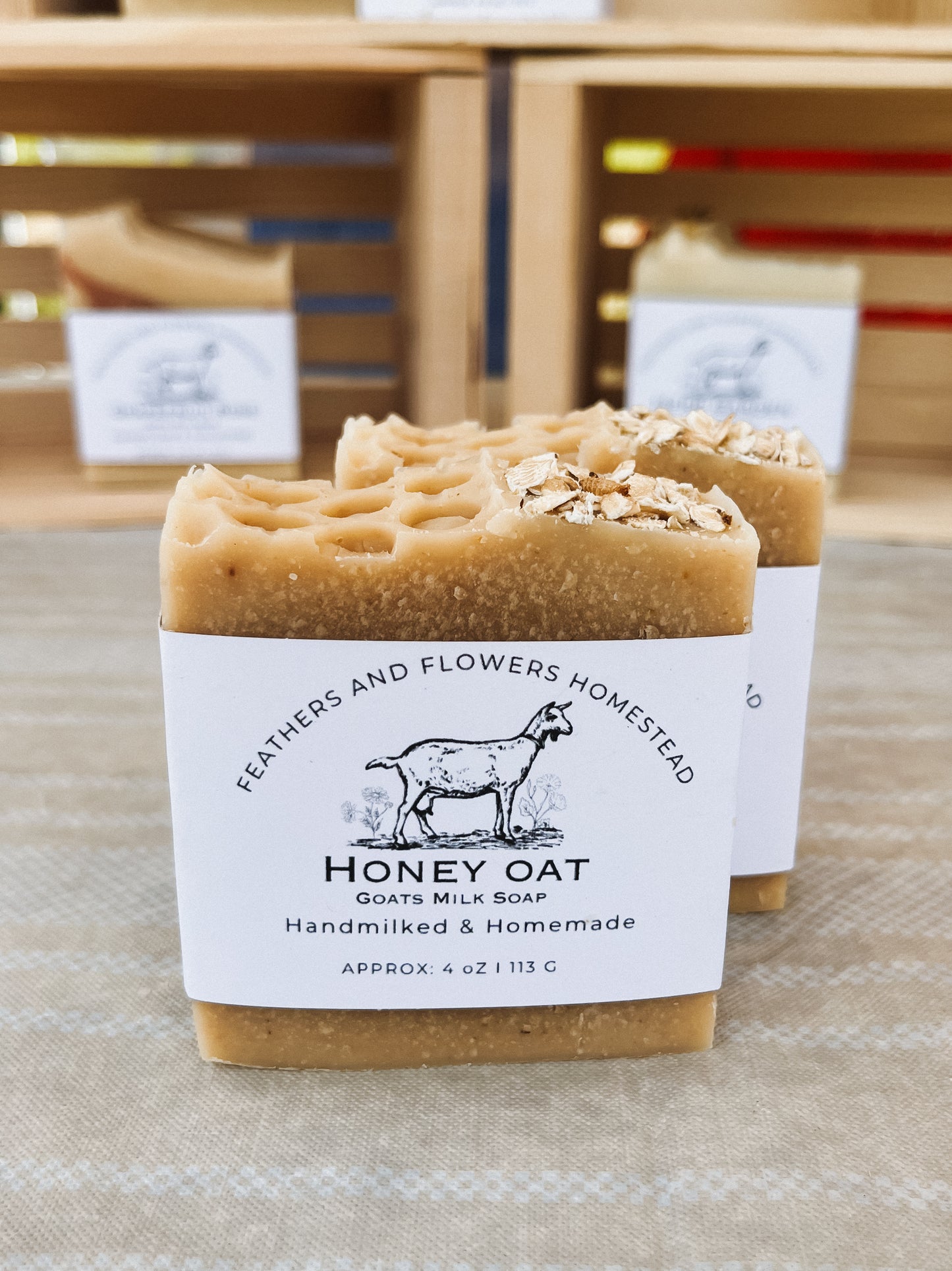 Honey Oat Goat Milk Soap