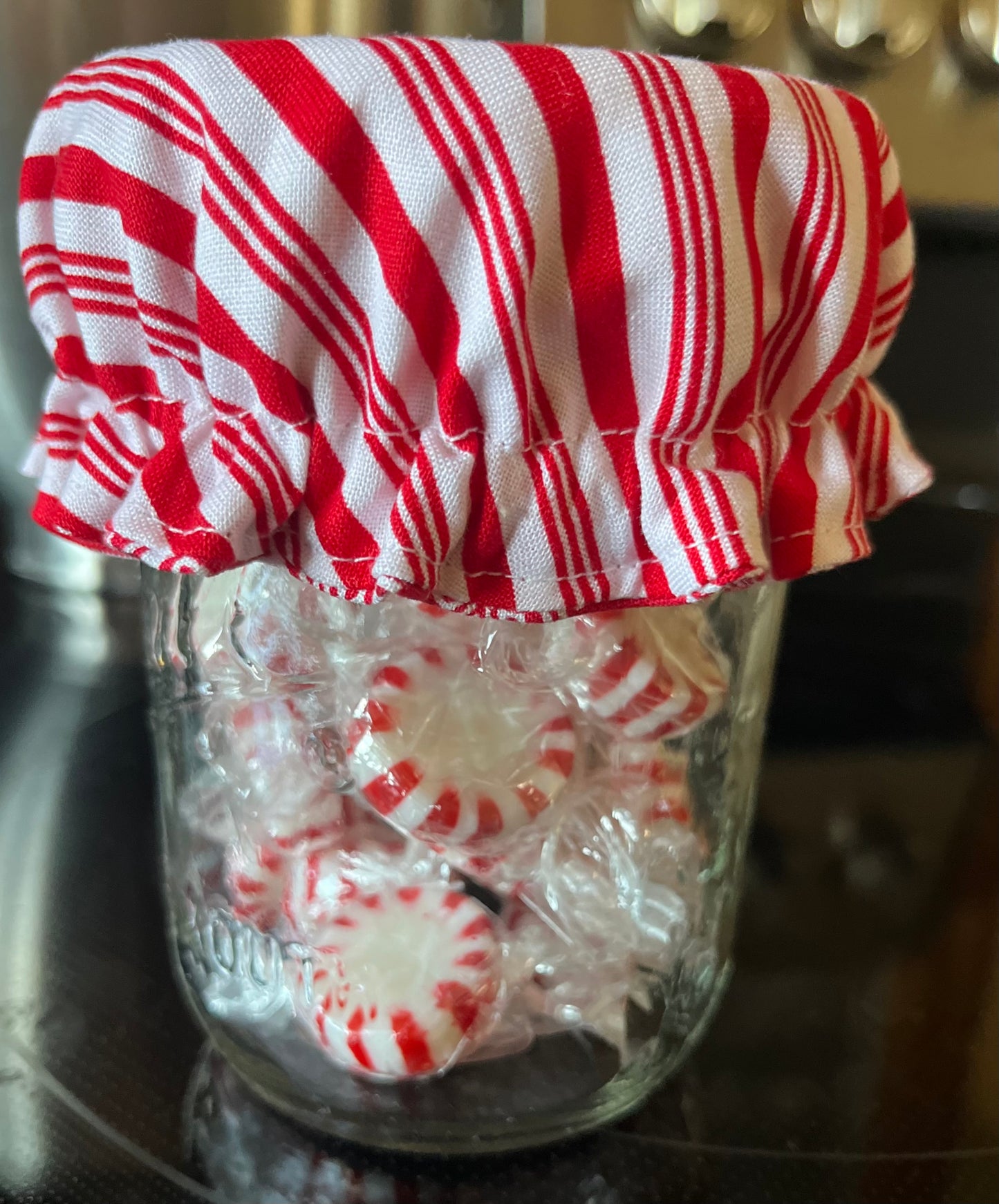 Handmade Reversible Jar Covers