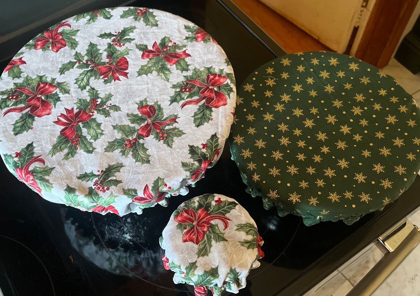 Handmade Reversible Jar Covers