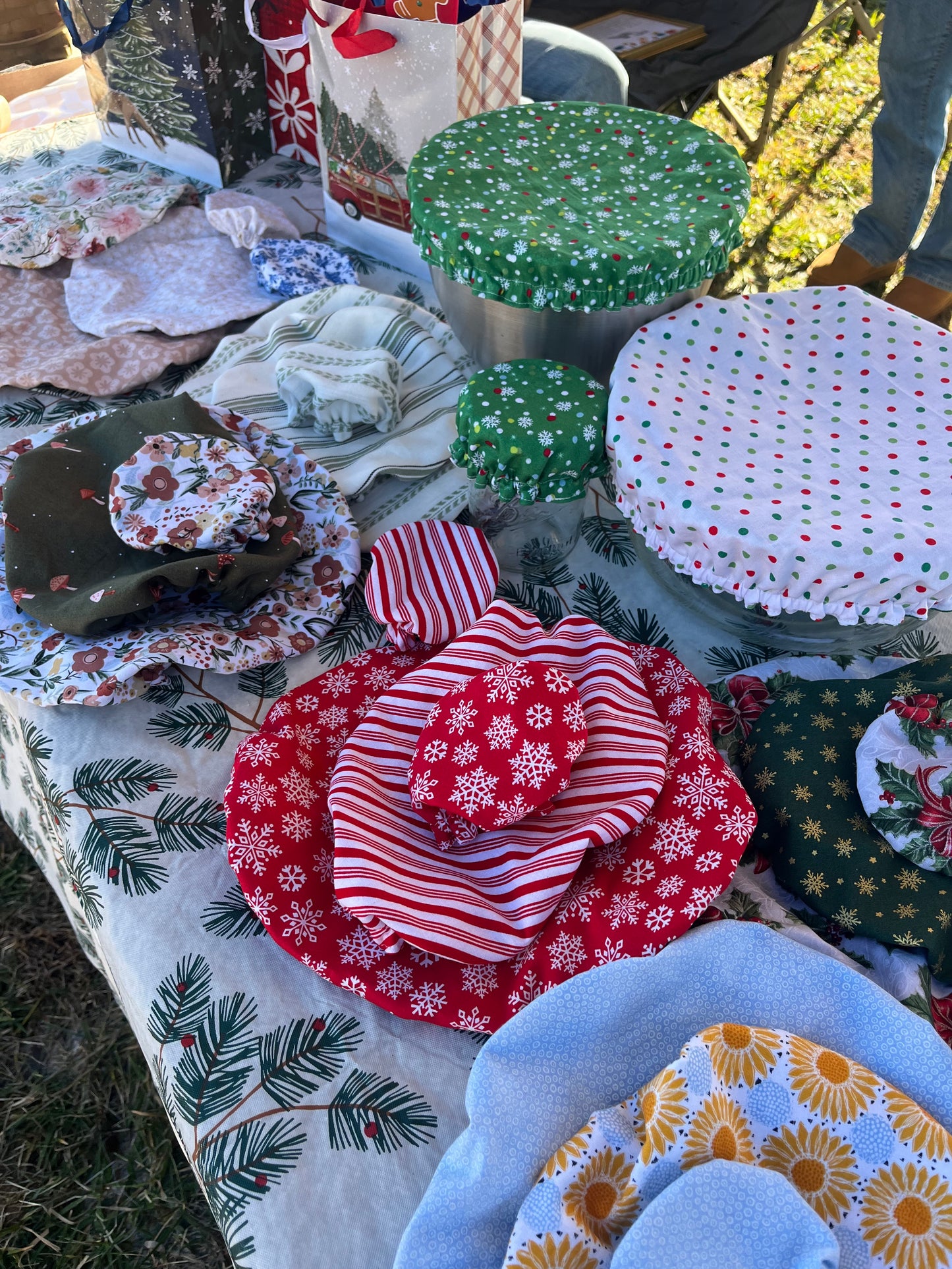 Handmade Reversible Bowl Covers
