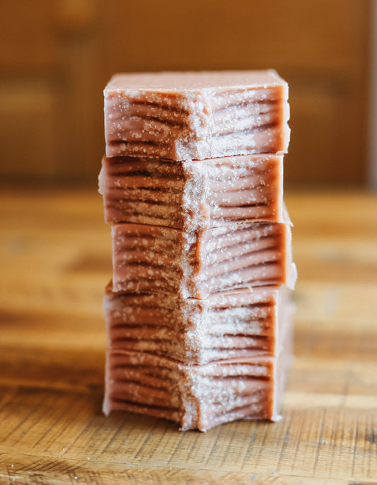 Pink Grapefruit and Sea Salt Goat Milk Soap