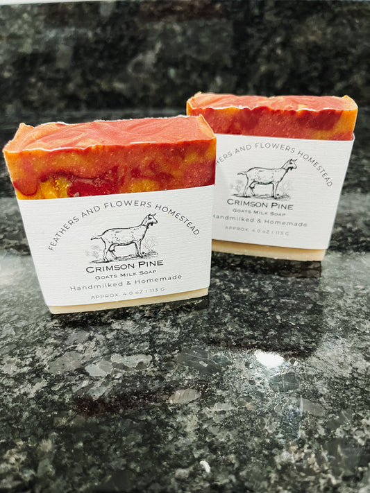 Crimson Pine Goat Milk Soap