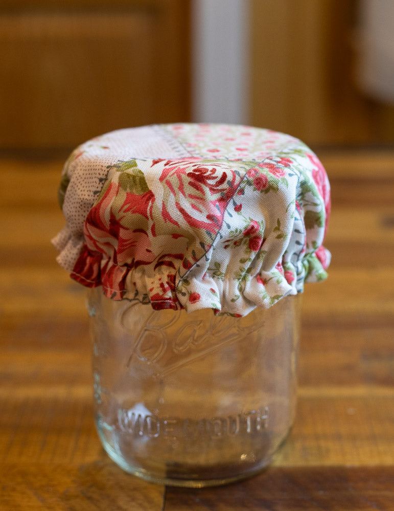 Handmade Reversible Jar Covers