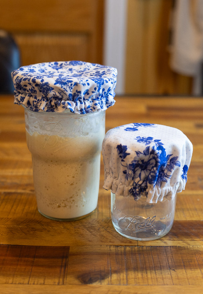 Handmade Reversible Jar Covers