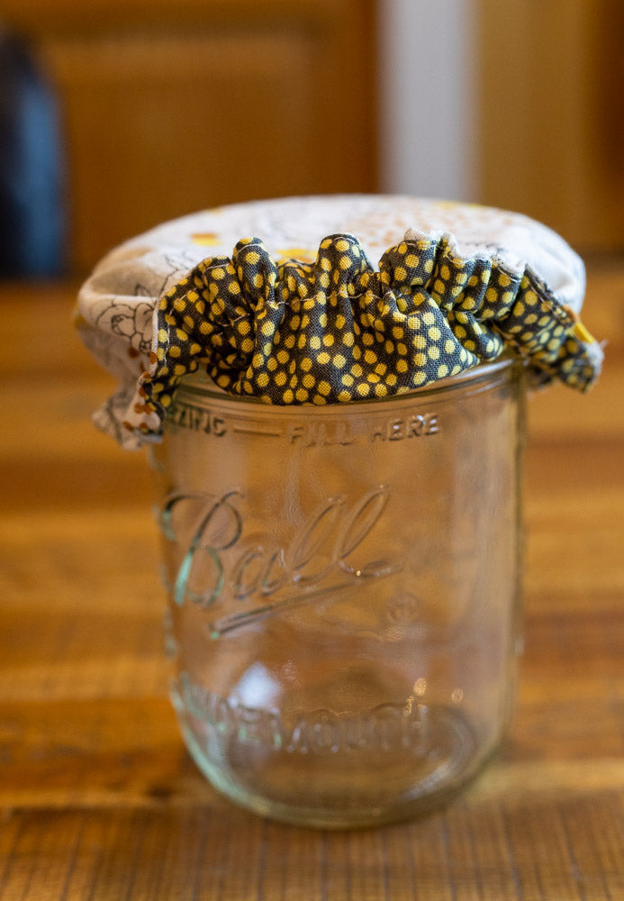 Handmade Reversible Jar Covers