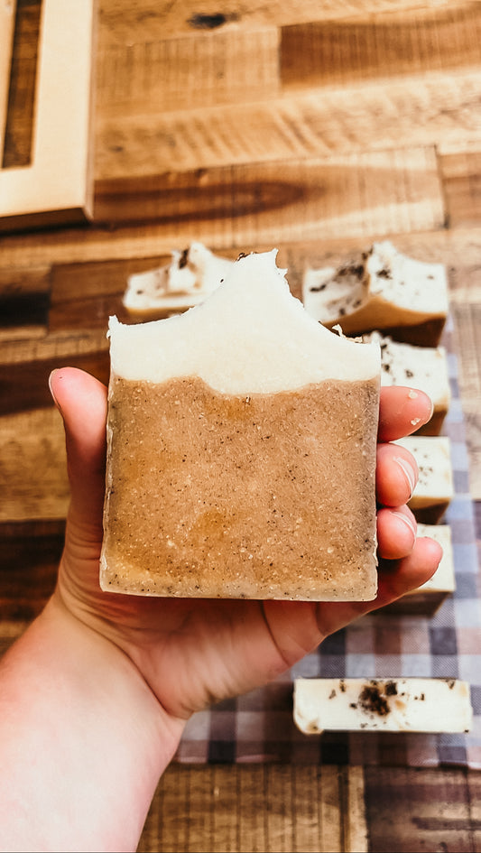 Pumpkin Spice Latte Goat Milk Soap