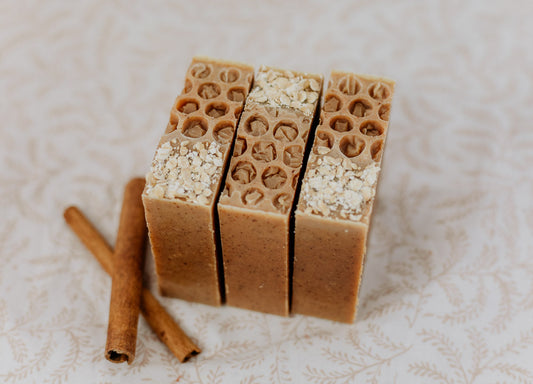 Spiced Honey Oat Goat Milk Soap