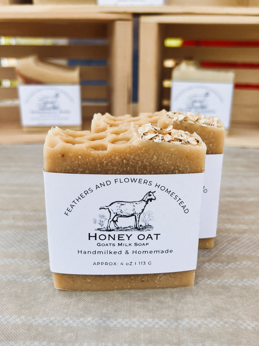 Honey Oat Goat Milk Soap
