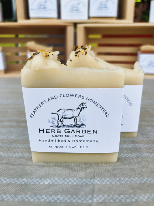 Herb Garden Goat Milk Soap